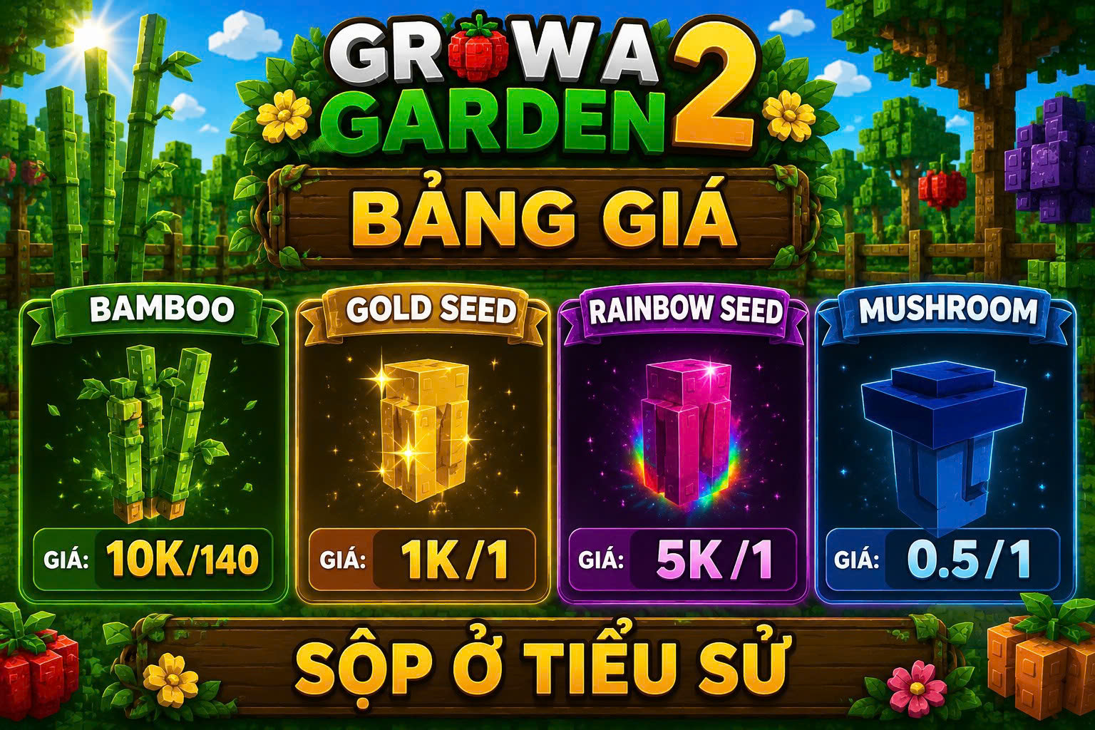 GROW A GARDEN 2